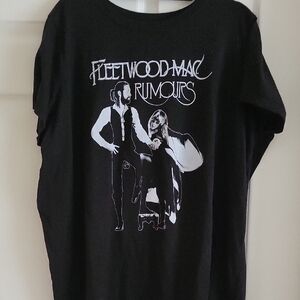 Torrid Black Fleetwood Mac Graphic Tee